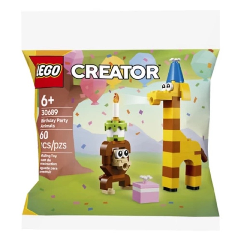 🆕 LEGO Creator Birthday Party Animals 30689